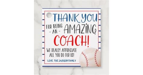 cheap baseball coach gifts|printable baseball coach gift tags.